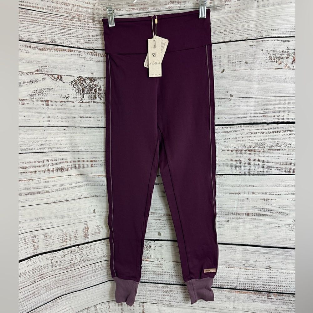 Fit‎ li Alma Joggers leggings womens Sz Petite Small Moda Fitness pull on Brazil